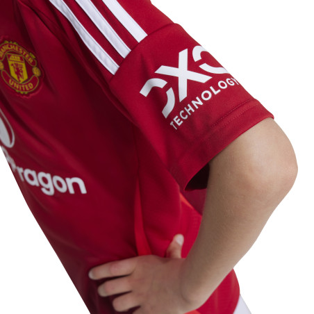 Maillot junior Manchester United domicile 2024/25