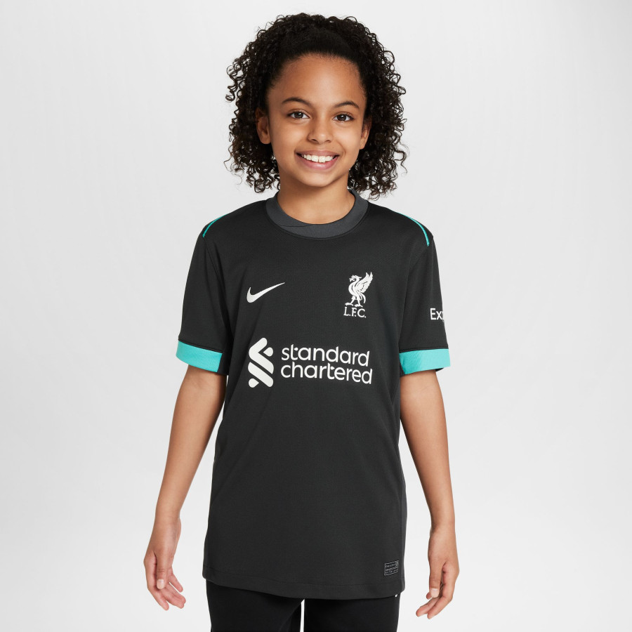 Maillot junior Liverpool extérieur 2024/25