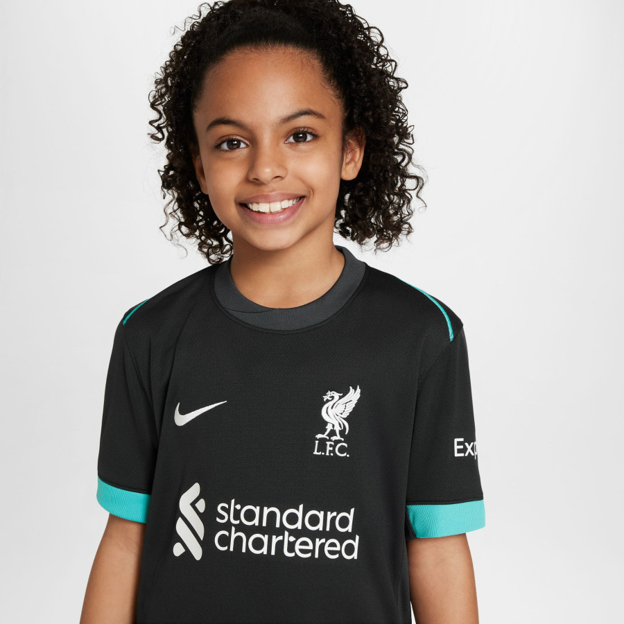 Maillot junior Liverpool extérieur 2024/25