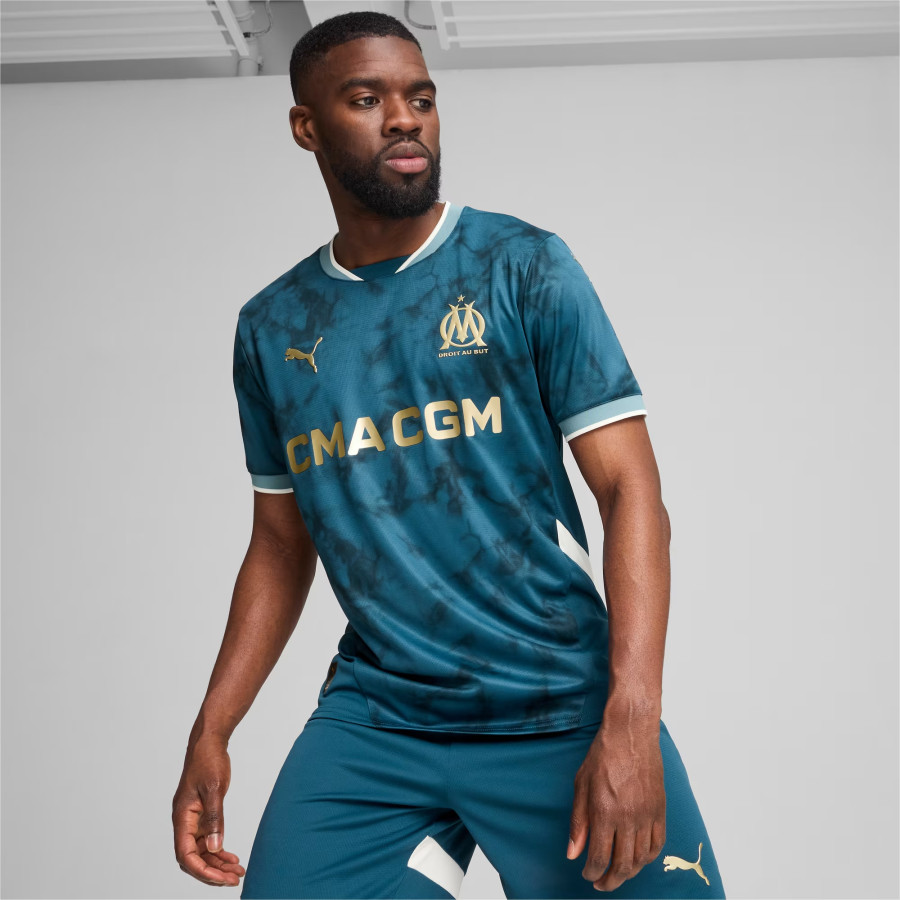 Maillot OM exterieur 2024 25 sur Foot