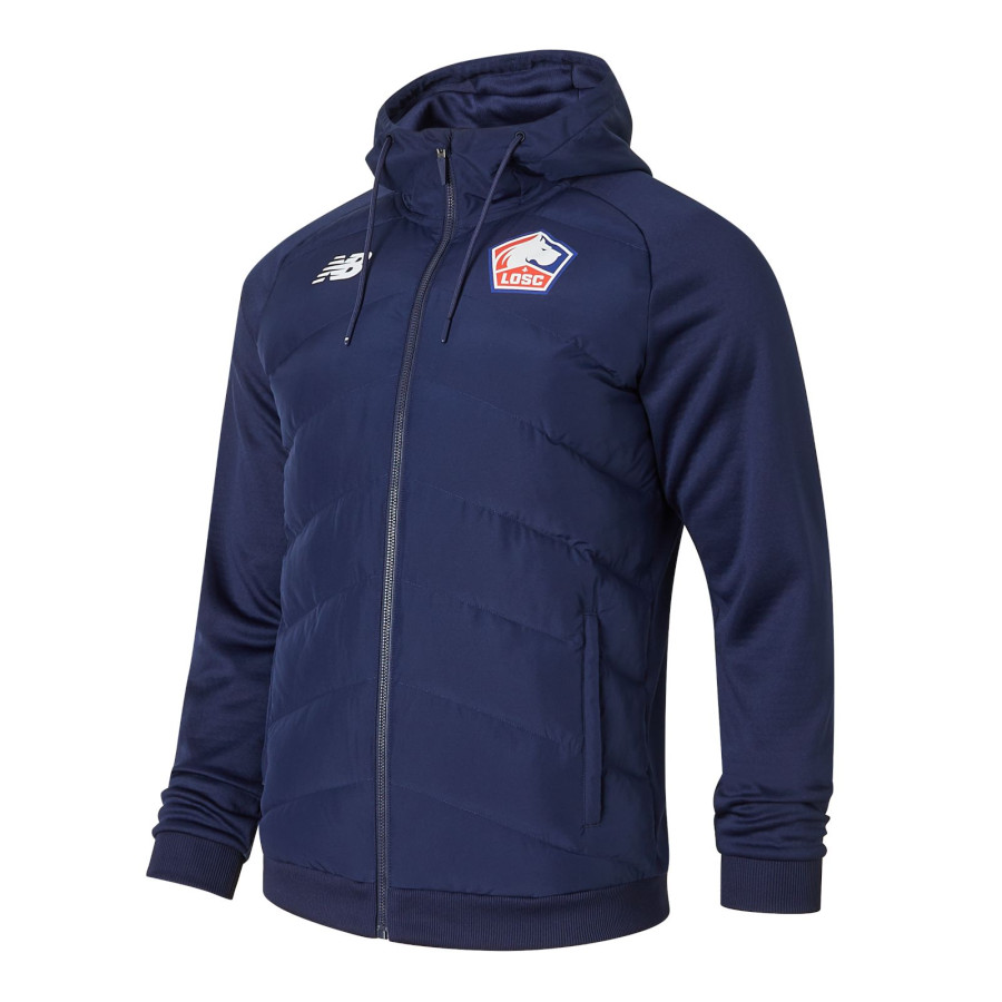 Veste survetement LOSC bleu 2024 25 sur Foot