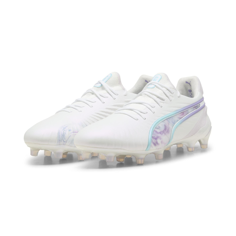 Puma King Ultimate Femme FG blanc