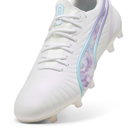 Puma King Ultimate Femme FG blanc