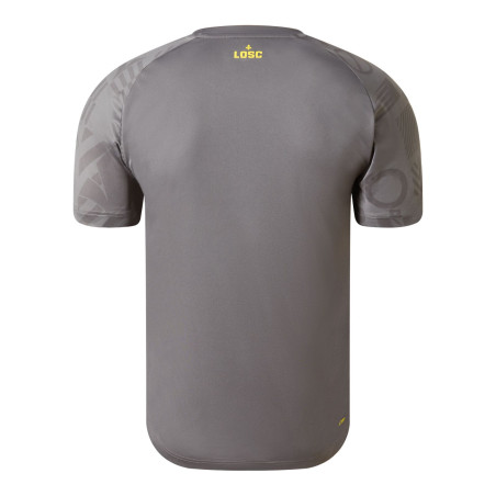 Maillot entraînement LOSC gris jaune 2024/25