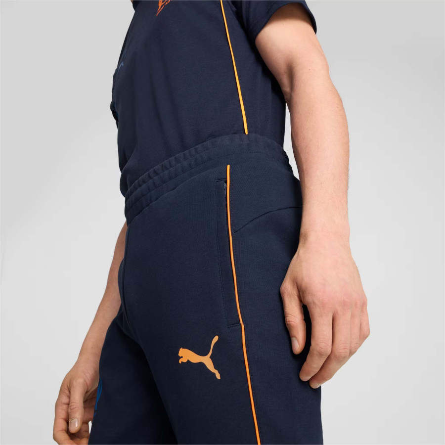 Pantalon survêtement OM Casual bleu orange 2024/25