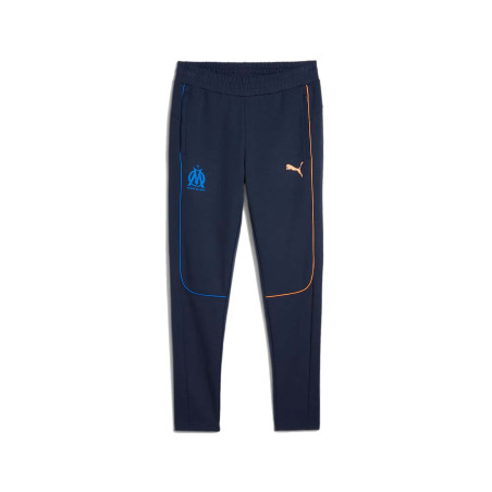 Pantalon survêtement OM Casual bleu orange 2024/25