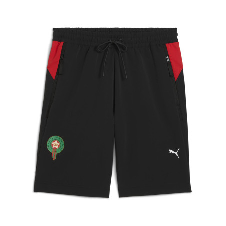 Short Maroc Tech noir rouge 2024/25