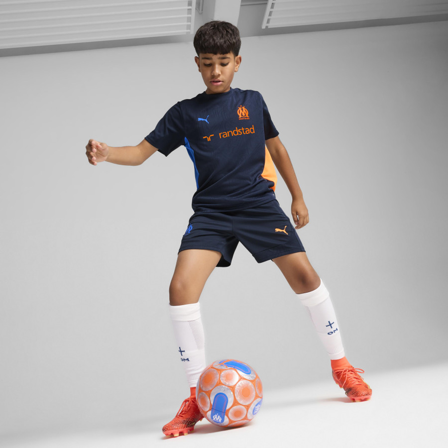 Maillot entraînement junior OM bleu orange 2024/25