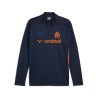 Sweat zippé OM bleu orange 2024/25