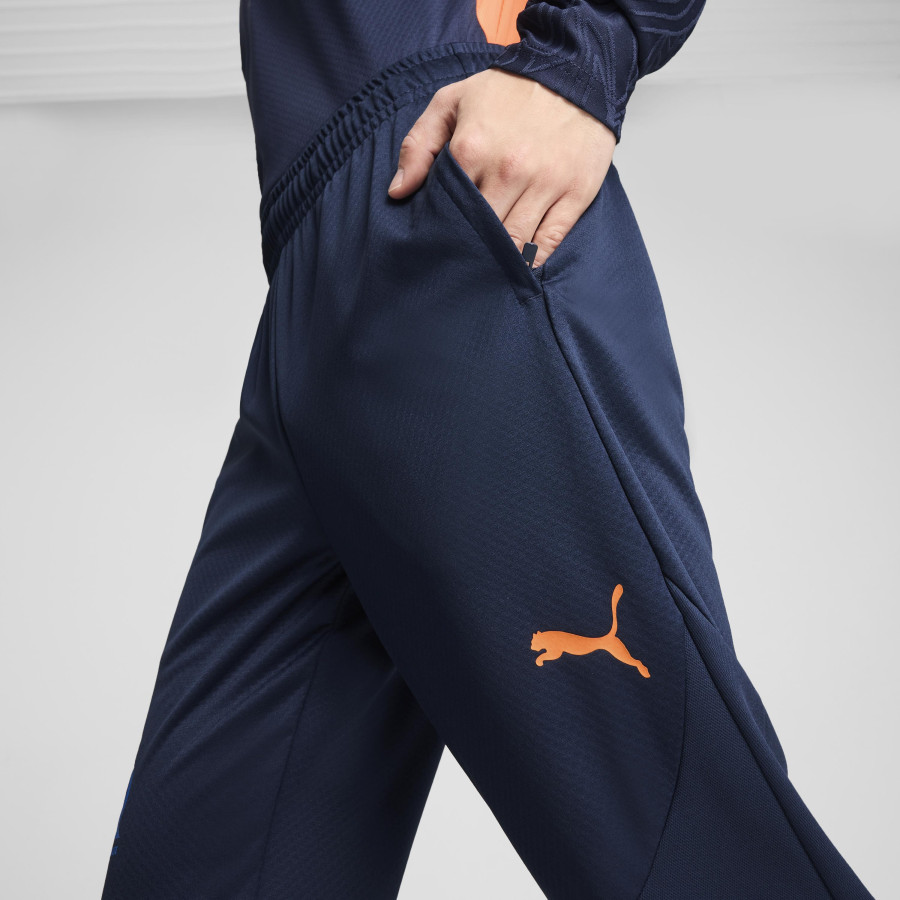 Pantalon survêtement OM bleu orange 2024/25