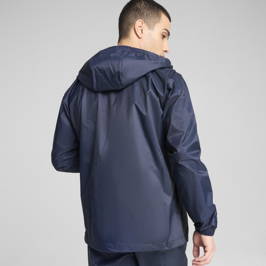 Veste imperméable OM bleu orange 2024/25