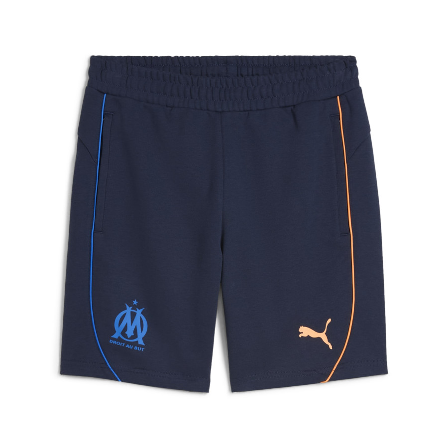 Short OM Casual bleu orange 2024/25