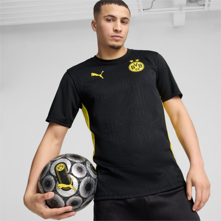 Maillot entraînement Dortmund noir jaune 2024/25