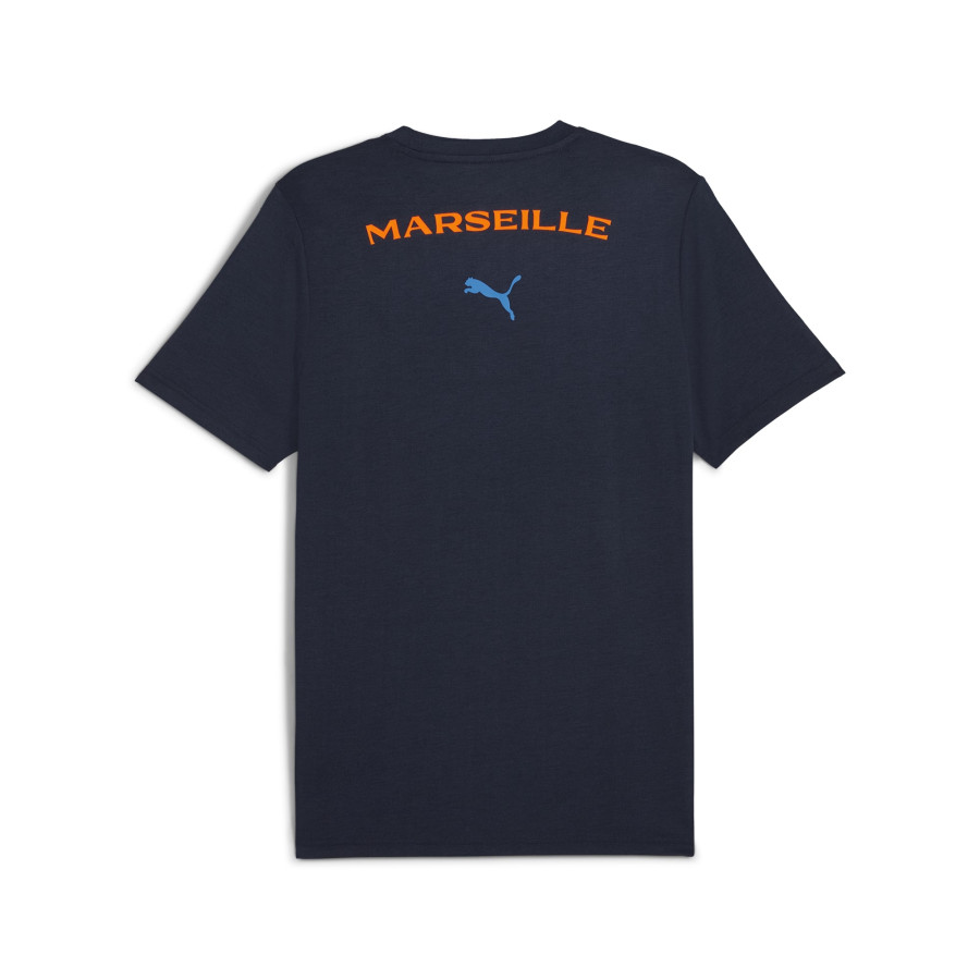 T-shirt OM Casual bleu orange 2024/25