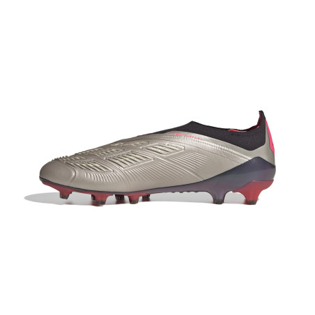 adidas Predator Elite LaceLess AG gris rouge