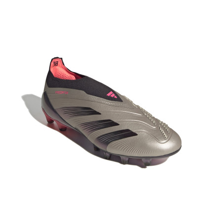 adidas Predator Elite LaceLess AG gris rouge