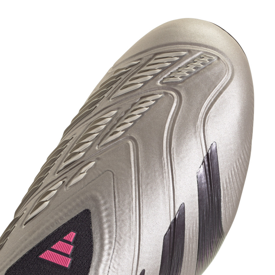 adidas Predator Elite LaceLess AG gris rouge