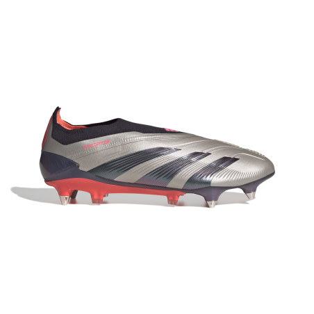 adidas Predator Elite LaceLess SG gris rouge