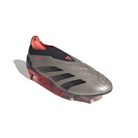 adidas Predator Elite LaceLess SG gris rouge