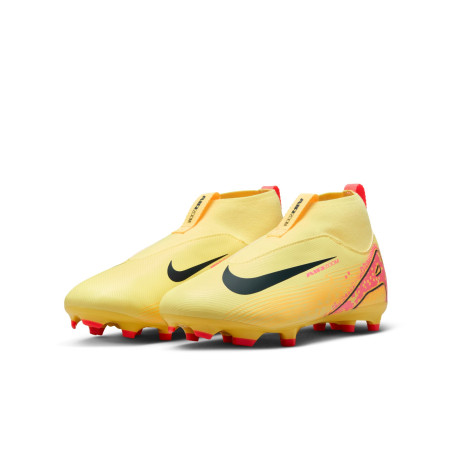 Nike Air Zoom Mercurial Superfly 10 Academy Mbappé FG/MG jaune rose