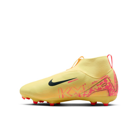 Nike Air Zoom Mercurial Superfly 10 Academy Mbappé FG/MG jaune rose