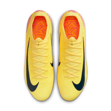 Nike Air Zoom Mercurial Vapor 16 Pro Mbappe FG jaune rose