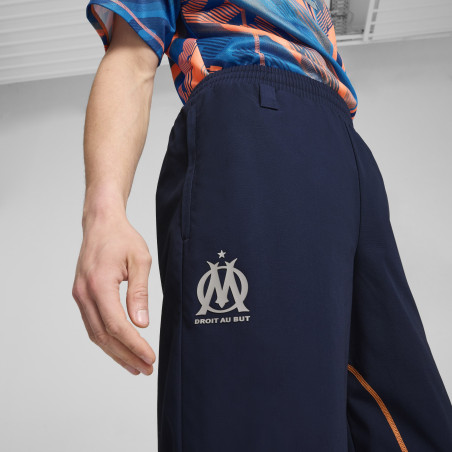 Pantalon OM Rétro bleu orange 2024/25