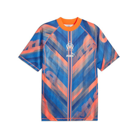 Maillot OM Rétro bleu orange 2024/25