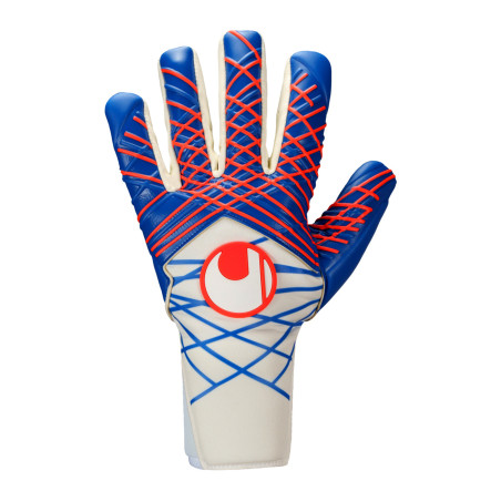 Gants gardien Uhlsport Prediction Ultragrip HN Maignan bleu rouge