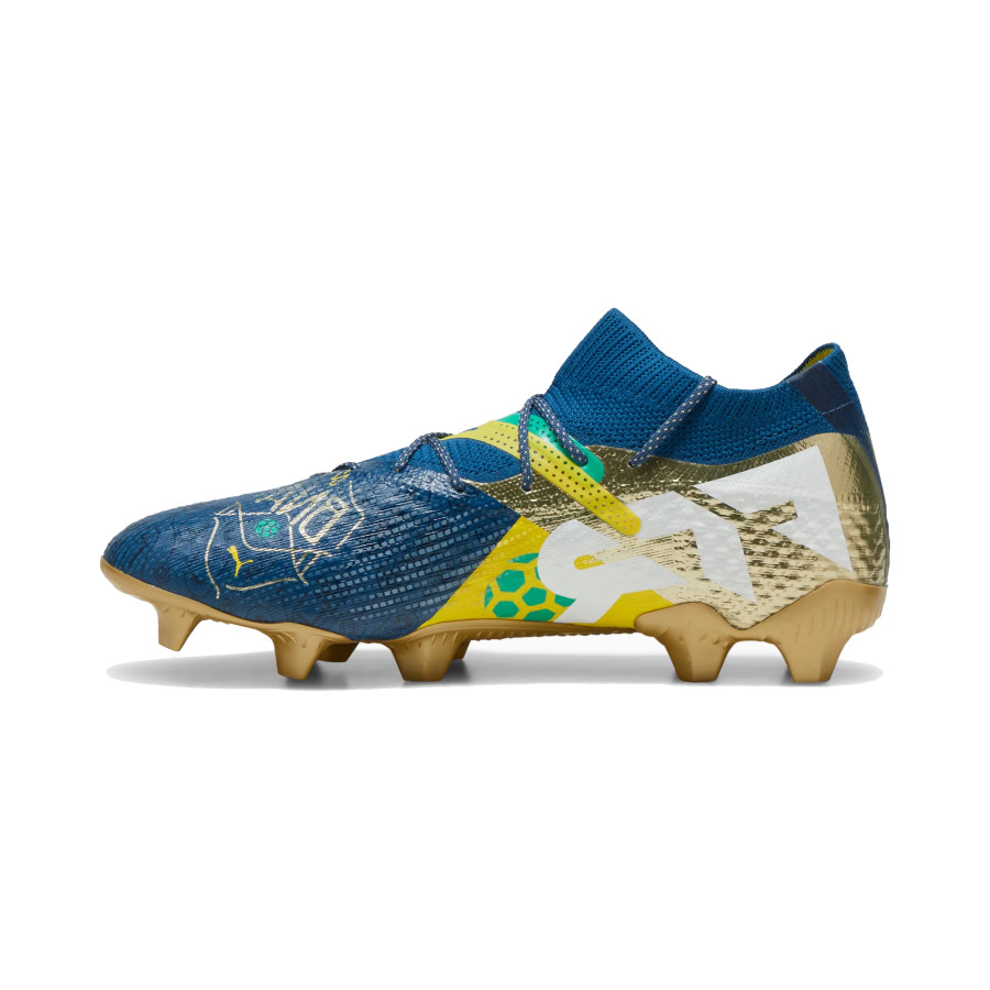 Puma Future Ultimate BNA FG/AG bleu jaune