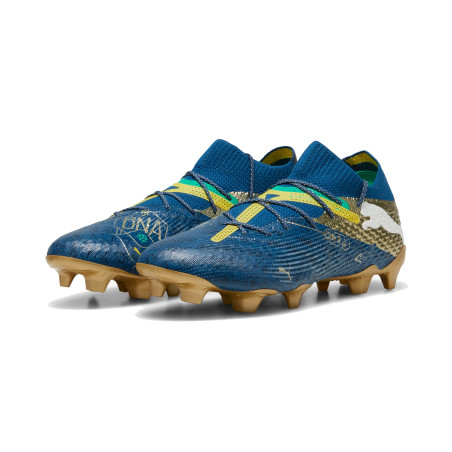 Puma Future Ultimate BNA FG/AG bleu jaune