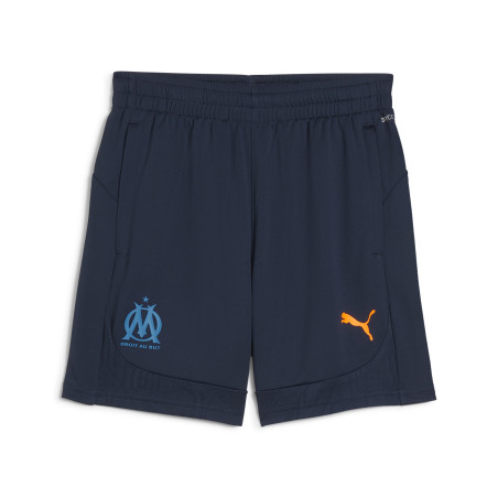 Short entraînement junior OM bleu orange 2024/25