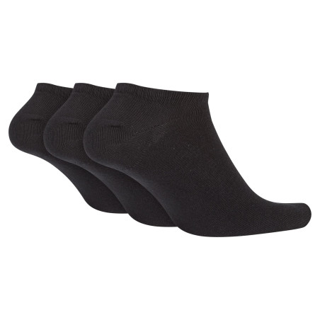 Pack 3 paires chaussettes basses noir