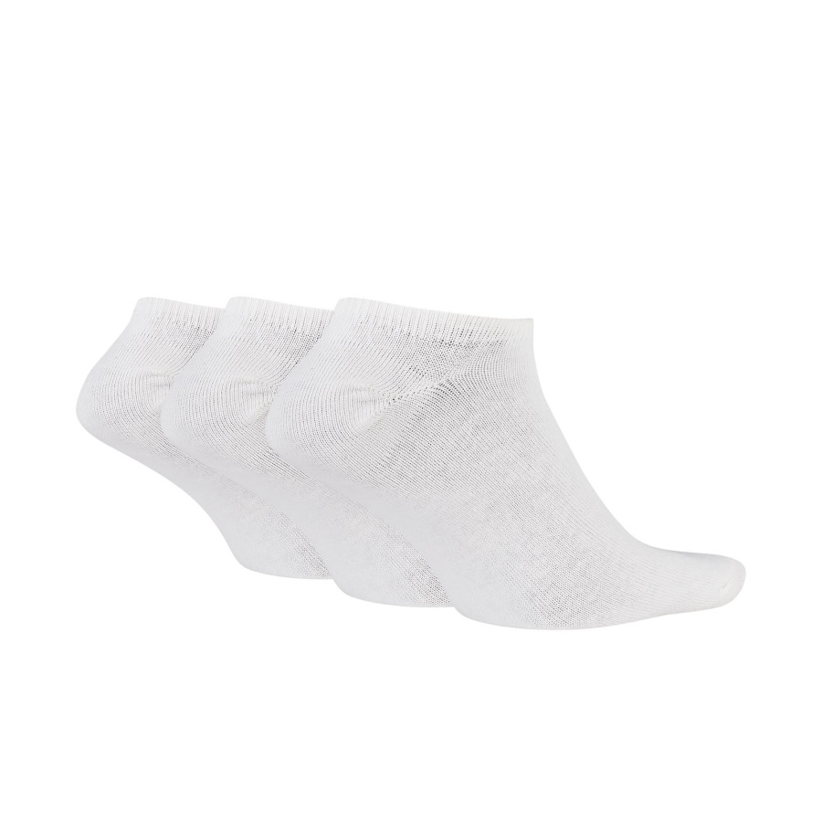 Lot 3 paires chaussettes basses Nike training blanc noir