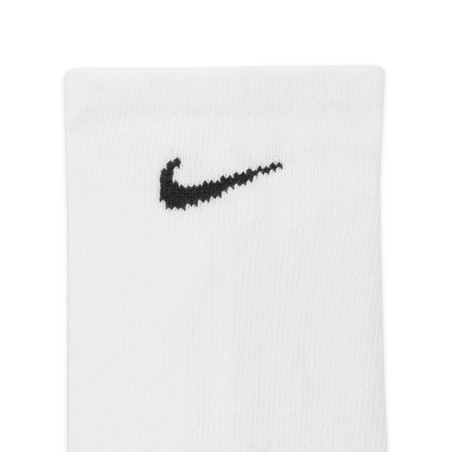 Lot 3 paires chaussettes basses Nike training blanc noir