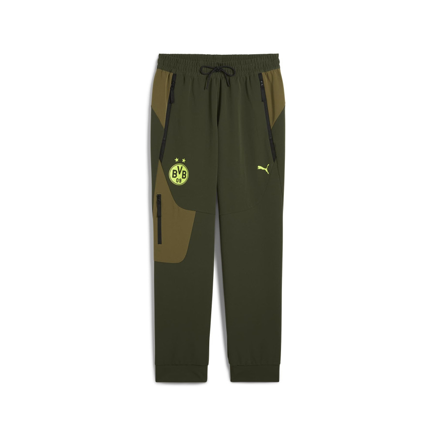 Pantalon survêtement Dortmund Tech woven vert 2024/25