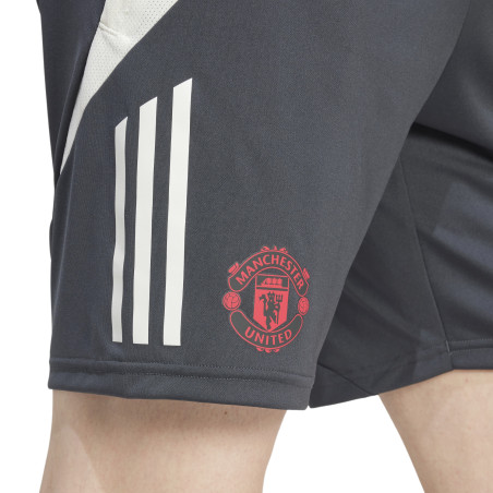 Short entraînement Manchester United gris rouge 2024/25