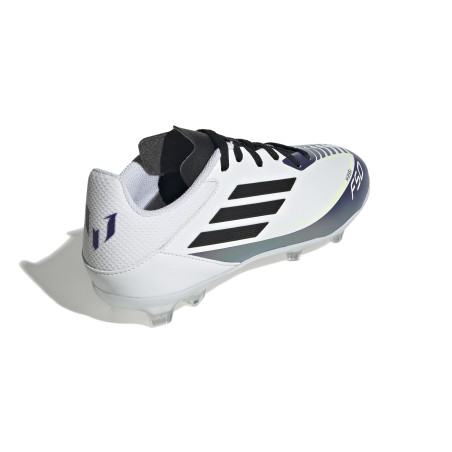 adidas F50 League Messi junior FG/MG blanc violet