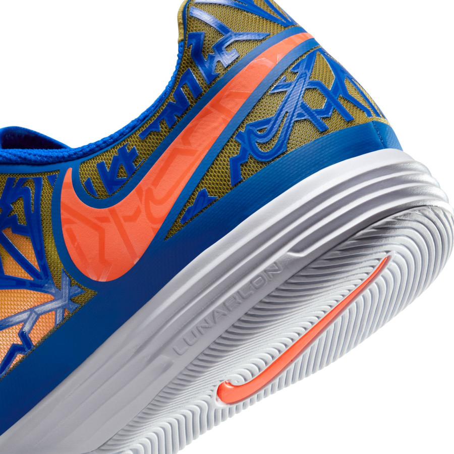 Nike Lunargato II bleu orange