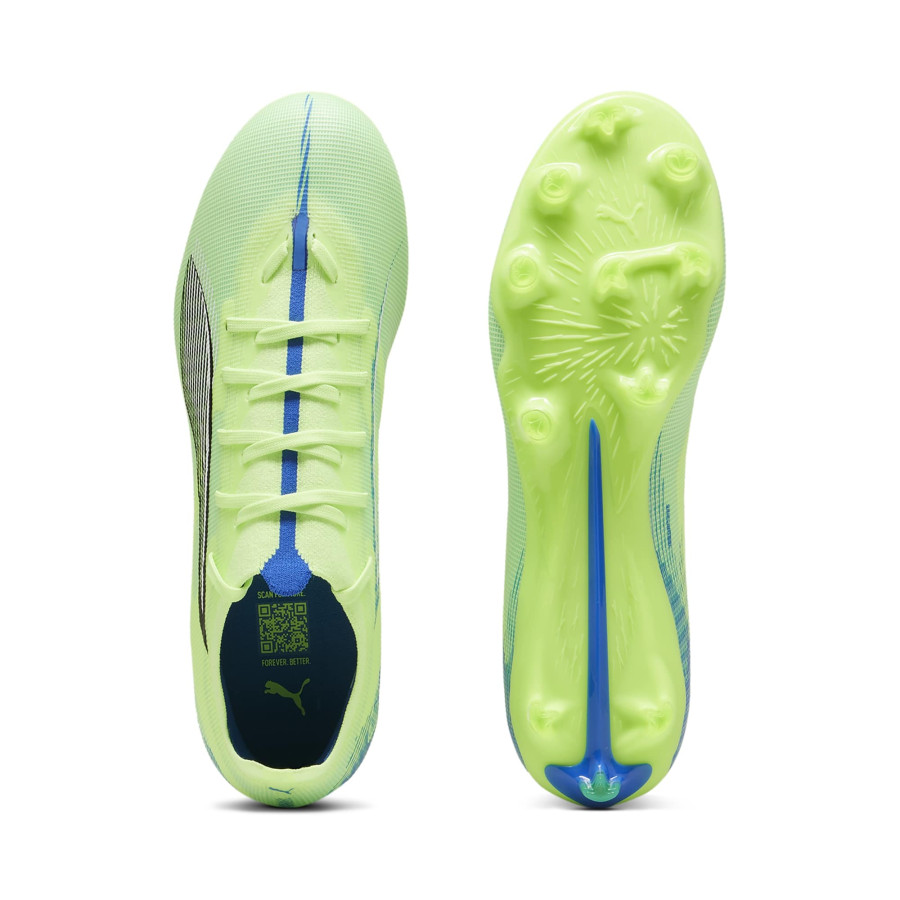 Puma Ultra Match FG/AG vert bleu