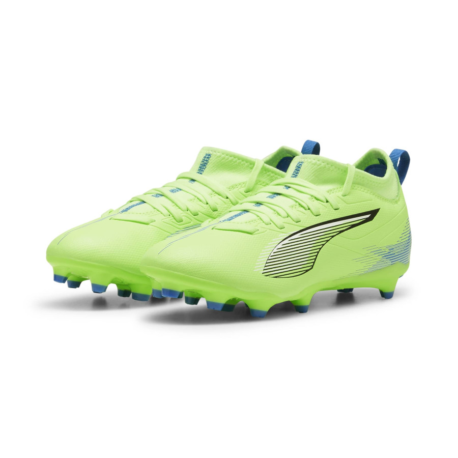 Puma Ultra Match junior FG/AG vert bleu