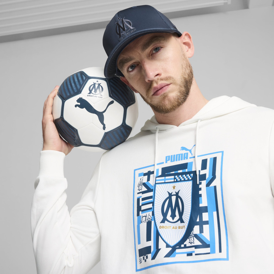 Casquette OM bleu foncé 2024/25