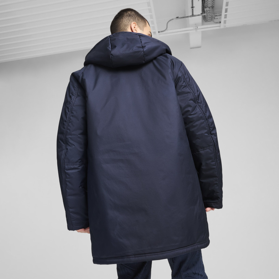 Manteau OM bleu foncé 2024/25