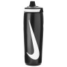 Gourde Nike Refuel noir blanc (0,7L)