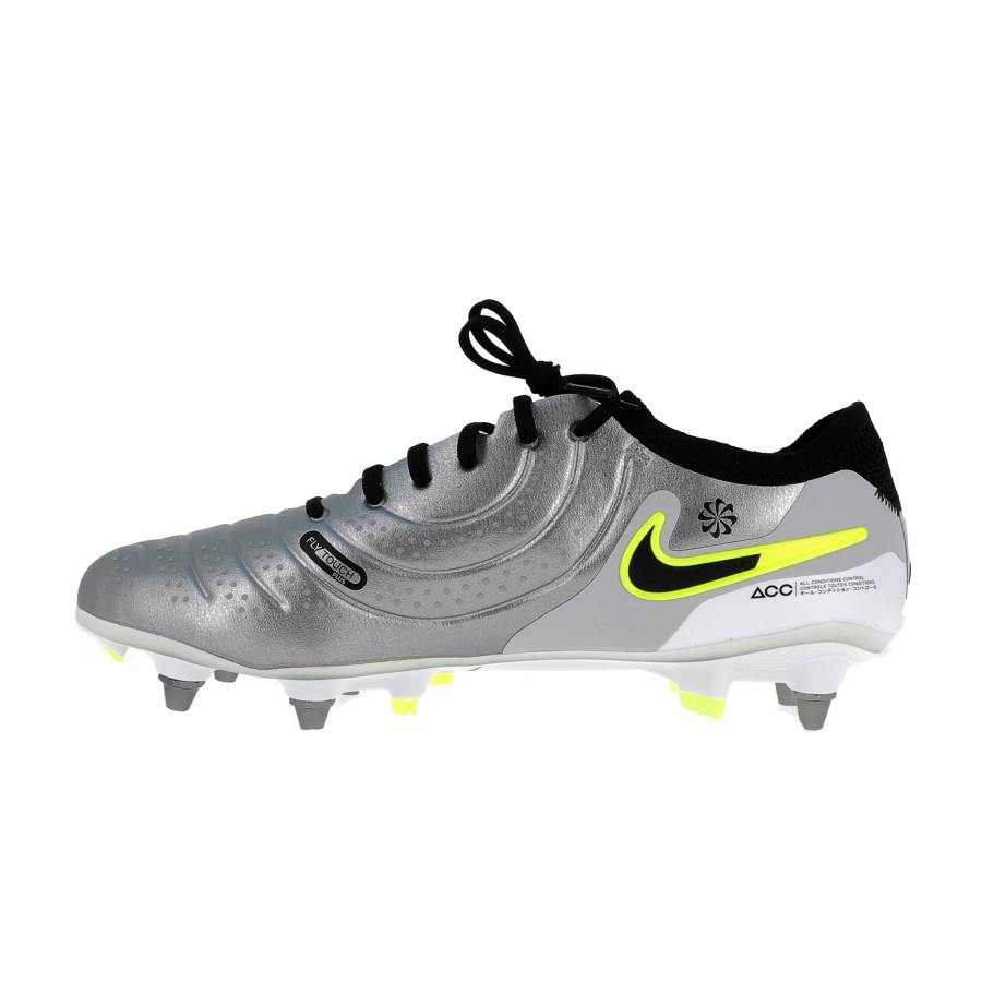 Nike Tiempo Legend 10 Elite SG Pro jaune gris sur Foot