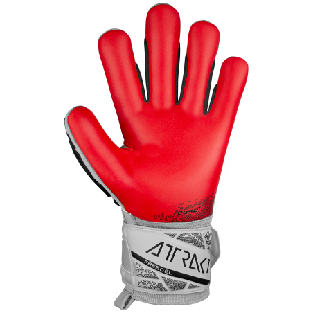 Gants gardien Reusch Attrakt Freegel gris rouge