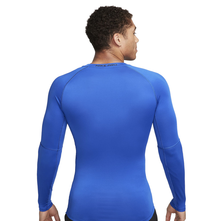 Sous-maillot manches longues Nike bleu