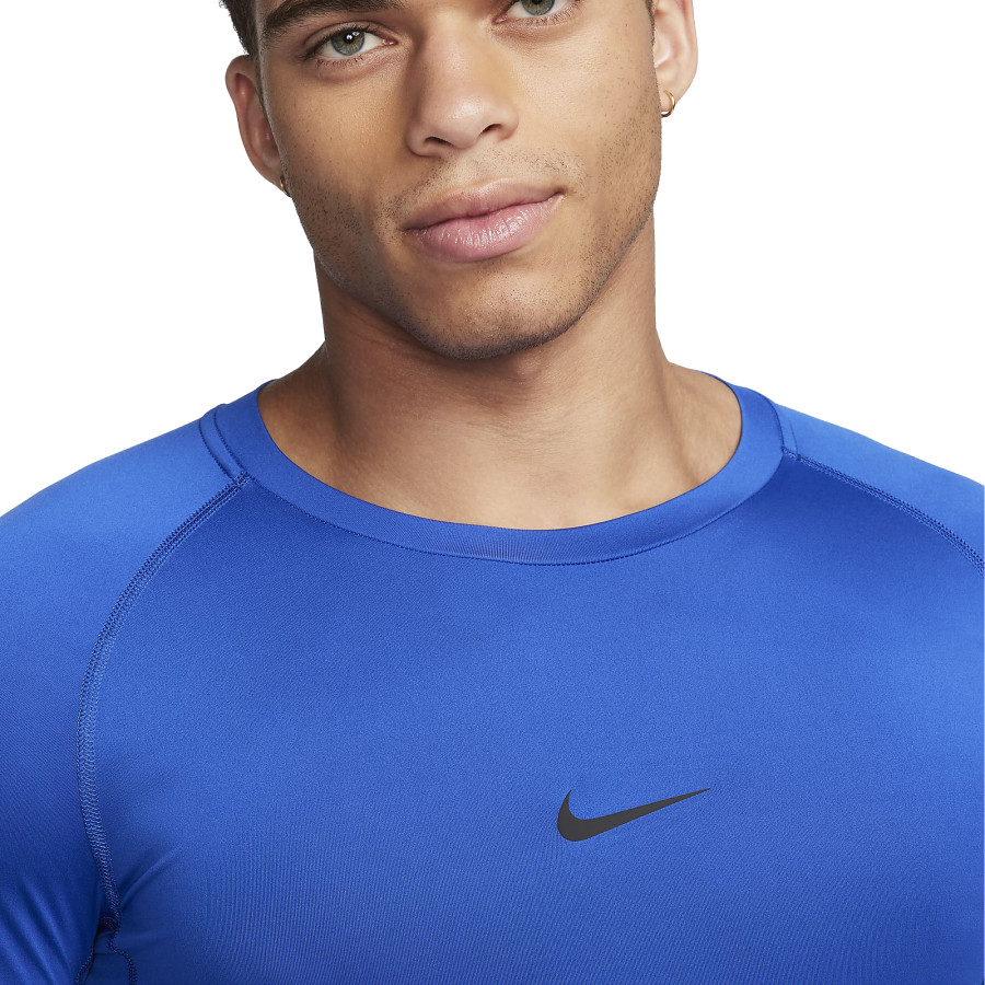 Sous-maillot manches longues Nike bleu