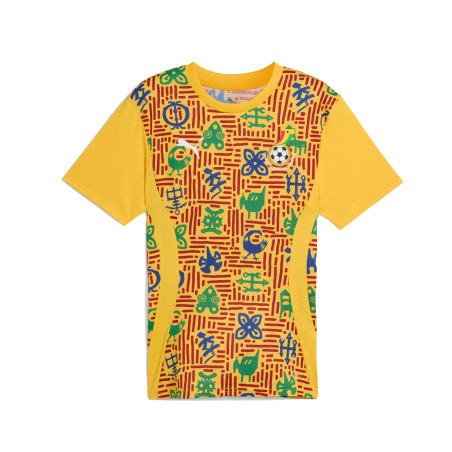 Maillot avant match Ghana jaune 2025