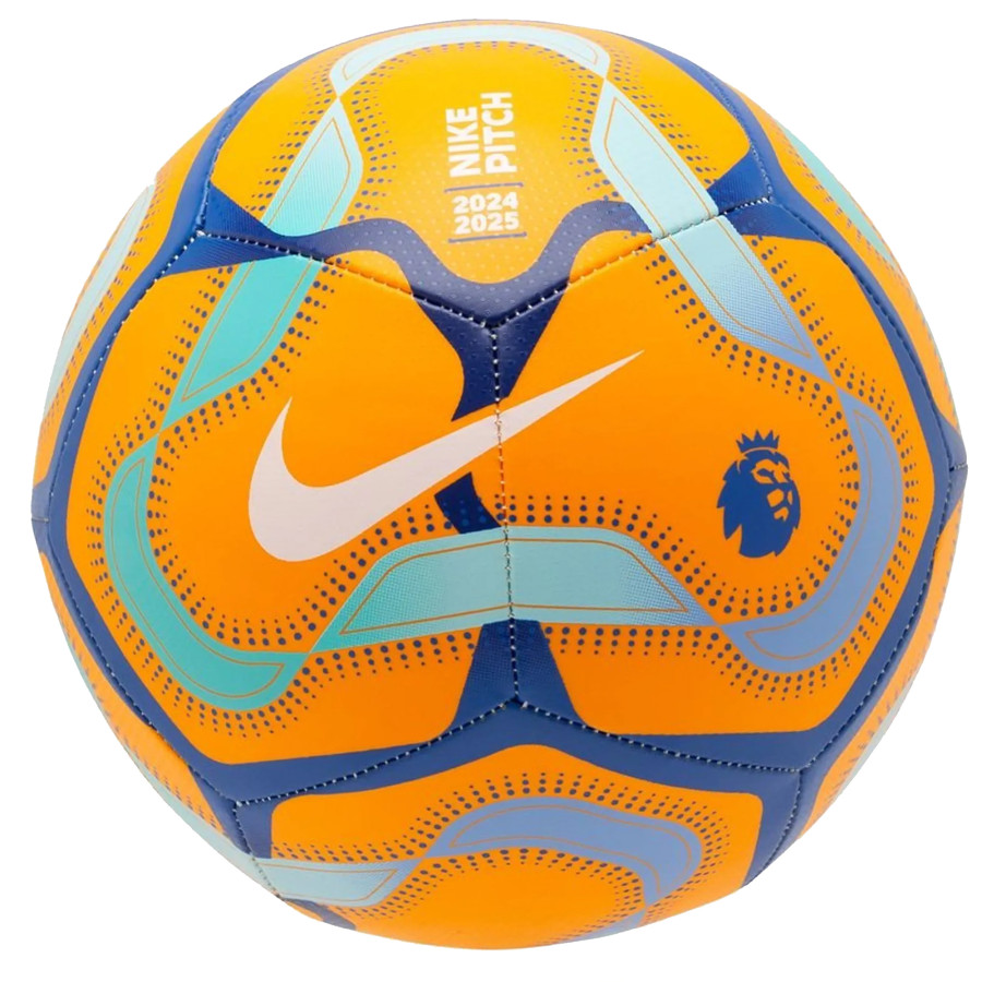 Ballon Nike Premier League pitch orange bleu